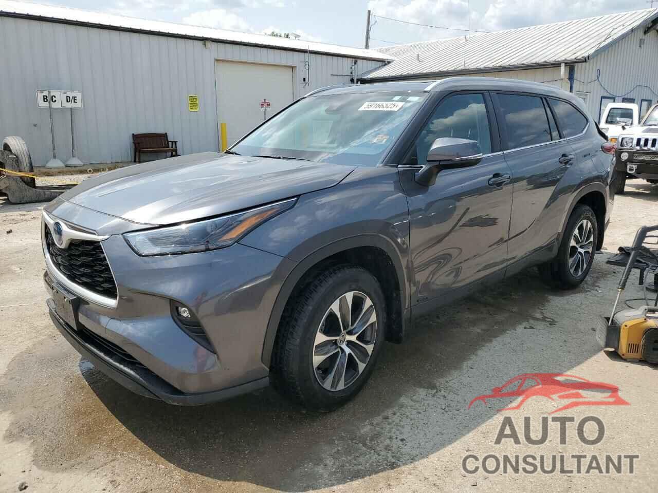 TOYOTA HIGHLANDER 2023 - 5TDKBRCH1PS127873