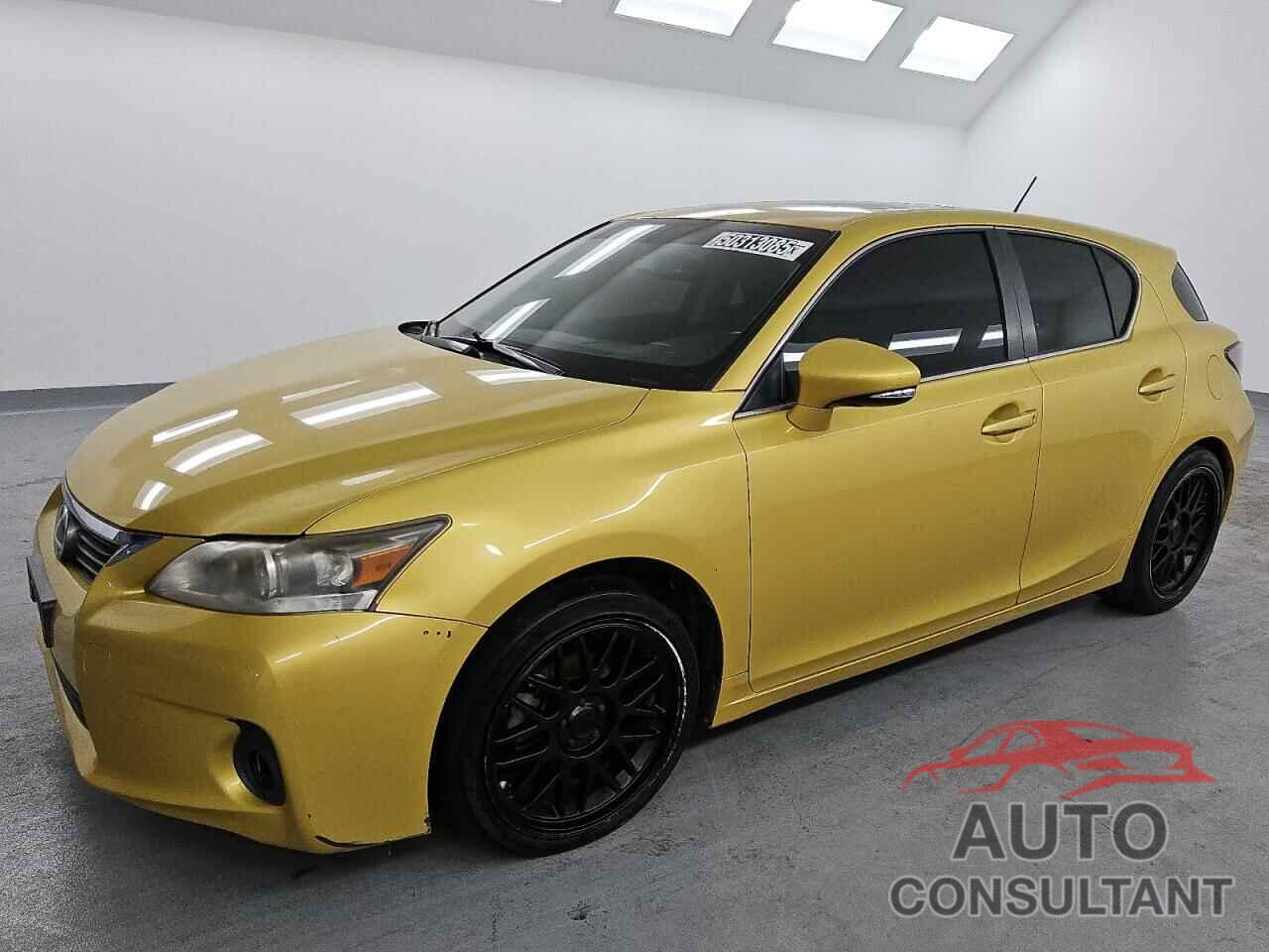 LEXUS CT 200 2012 - JTHKD5BH2C2064352