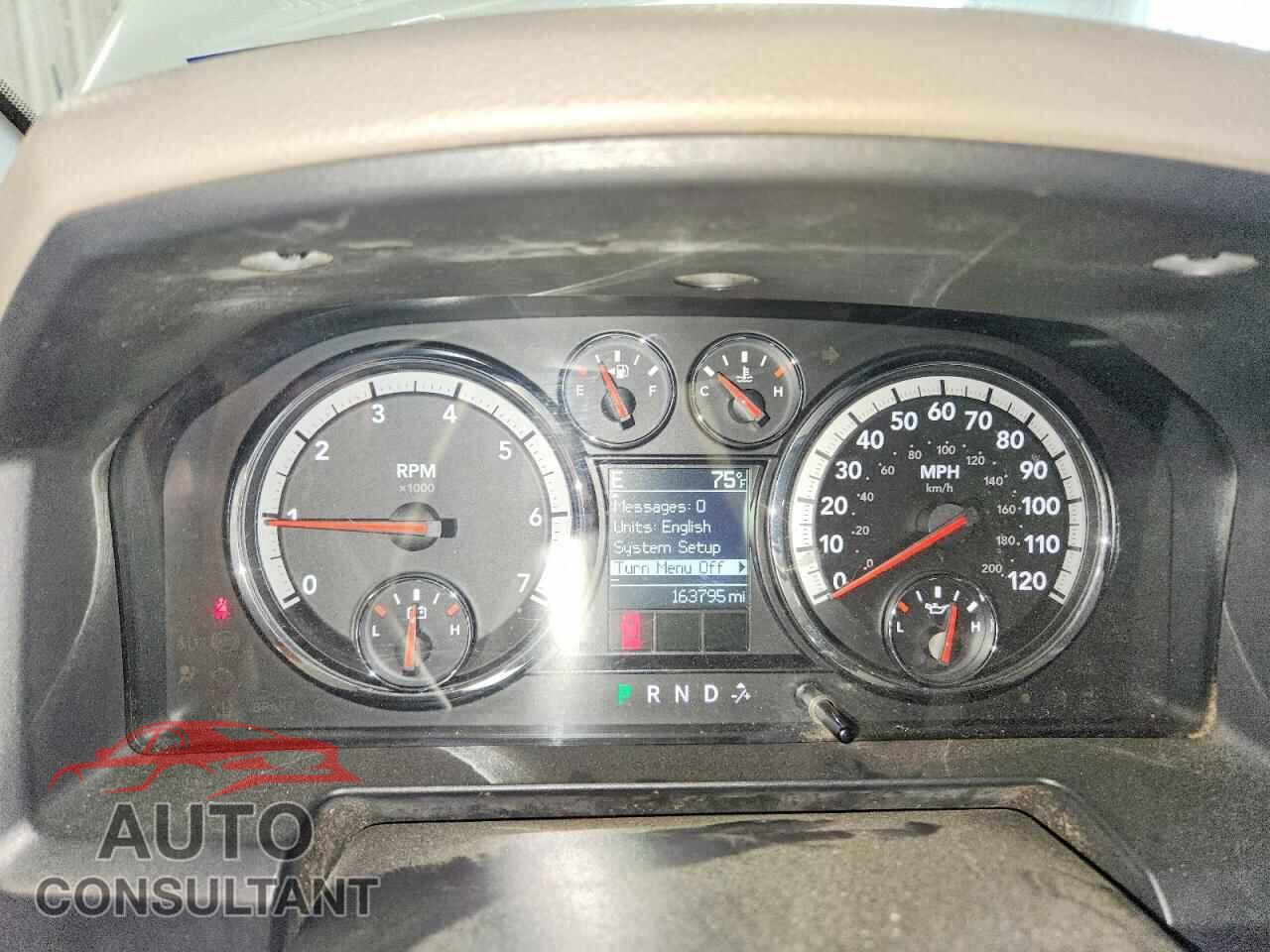 DODGE RAM 1500 2012 - 1C6RD6GT9CS212166