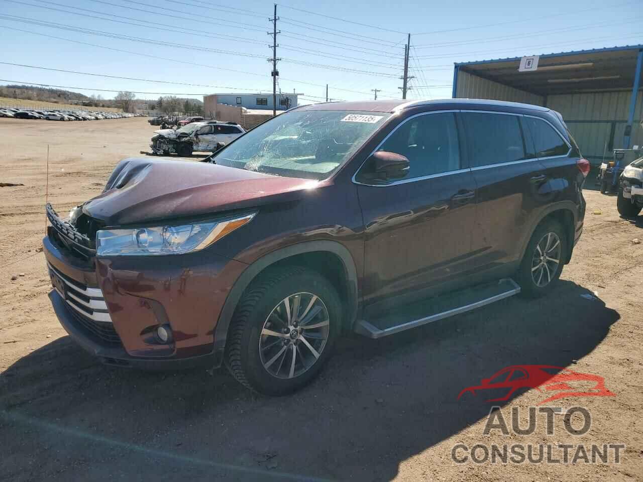 TOYOTA HIGHLANDER 2019 - 5TDJZRFH4KS971577