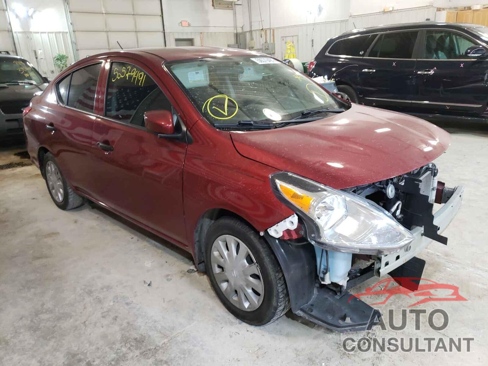 NISSAN VERSA 2017 - 3N1CN7AP9HL891930