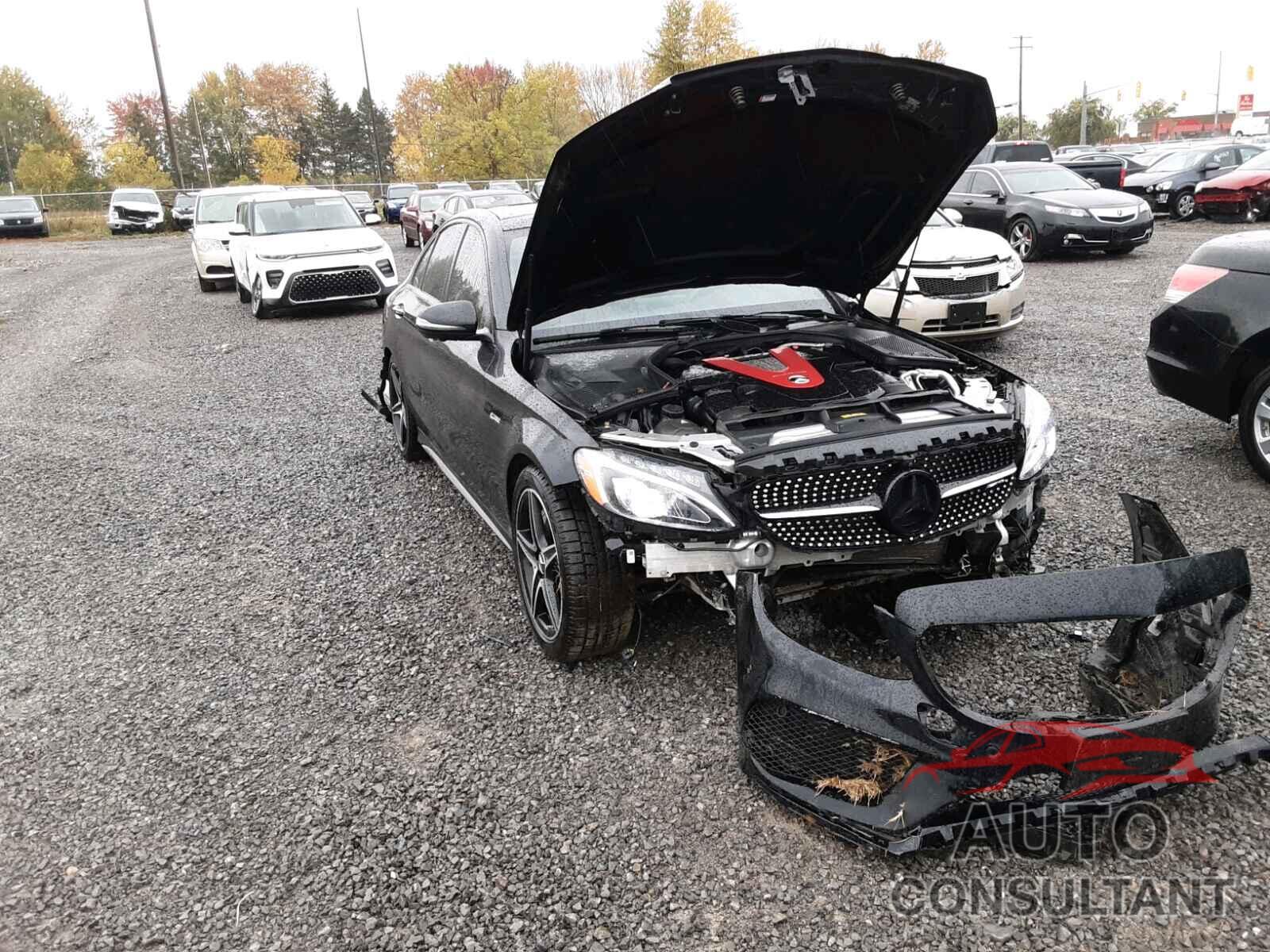 MERCEDES-BENZ C CLASS 2017 - 55SWF6EB3HU233081