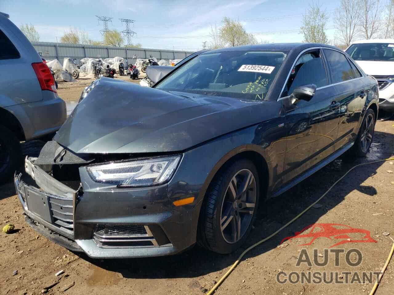 AUDI A4 2017 - WAUENAF49HN006026