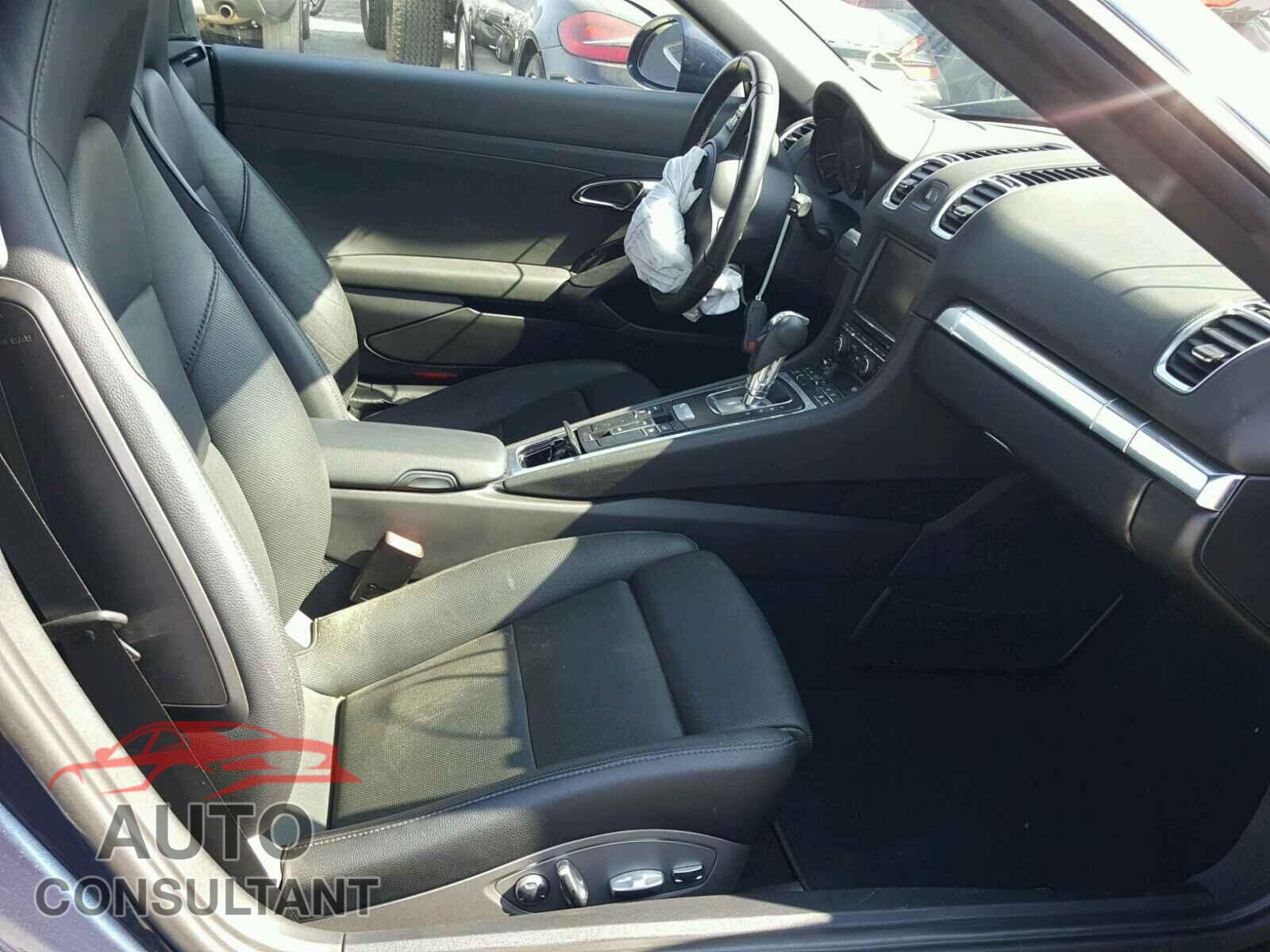 PORSCHE BOXSTER 2015 - WP0CA2A89FS120919