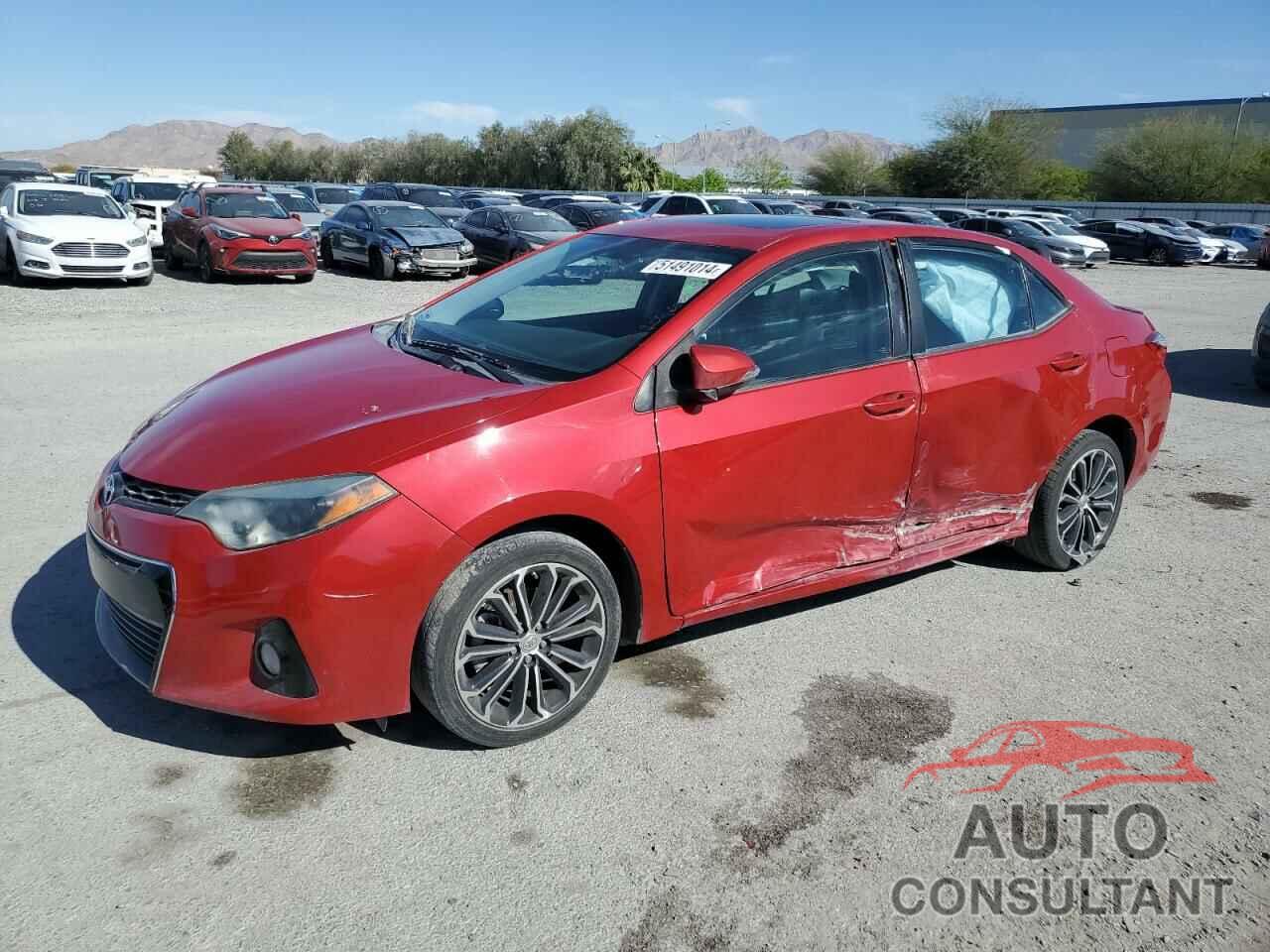 TOYOTA COROLLA 2016 - 2T1BURHEXGC607105