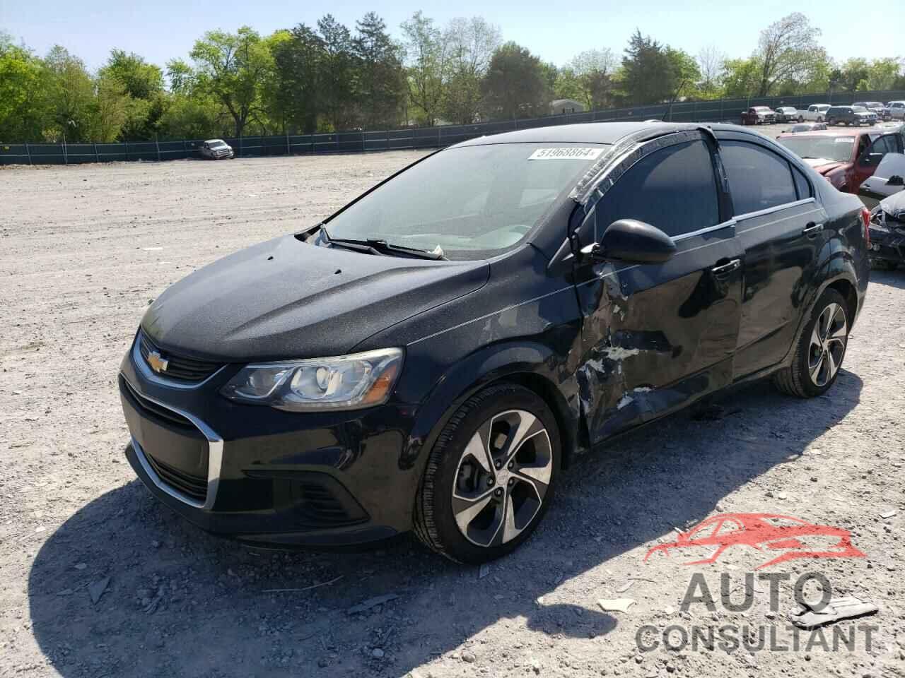 CHEVROLET SONIC 2017 - 1G1JF5SB8H4114095