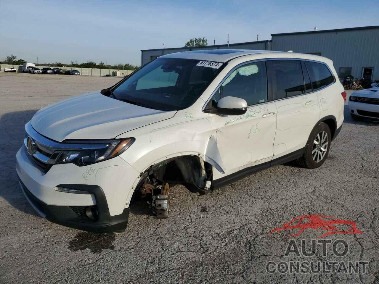 HONDA PILOT 2020 - 5FNYF6H53LB022357