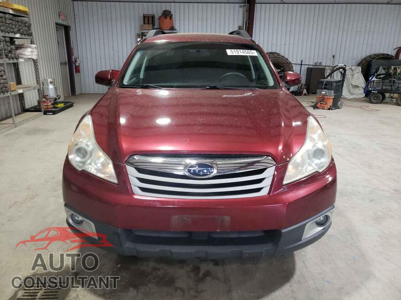 SUBARU OUTBACK 2012 - 4S4BRBCC0C3286236