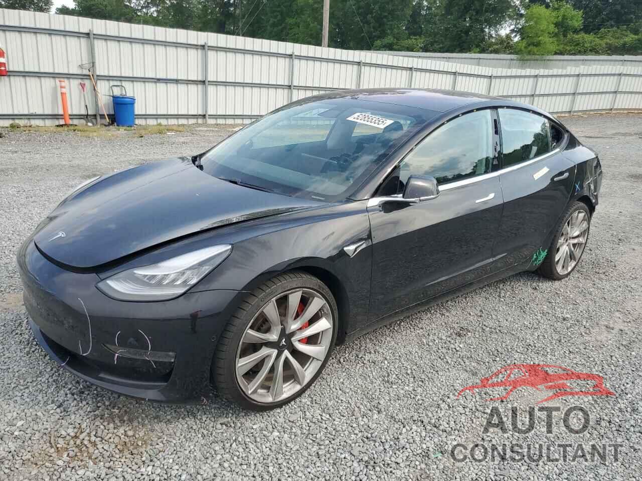 TESLA MODEL 3 2018 - 5YJ3E1EB0JF082586