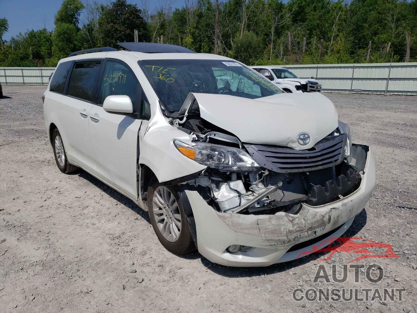 TOYOTA SIENNA 2016 - 5TDYK3DC2GS754799