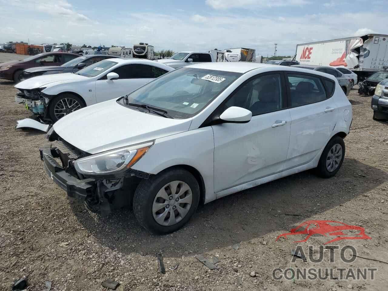 HYUNDAI ACCENT 2017 - KMHCT5AE0HU300956