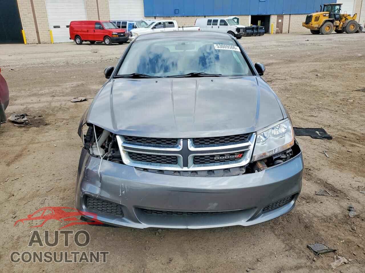 DODGE AVENGER 2012 - 1C3CDZCB2CN312836