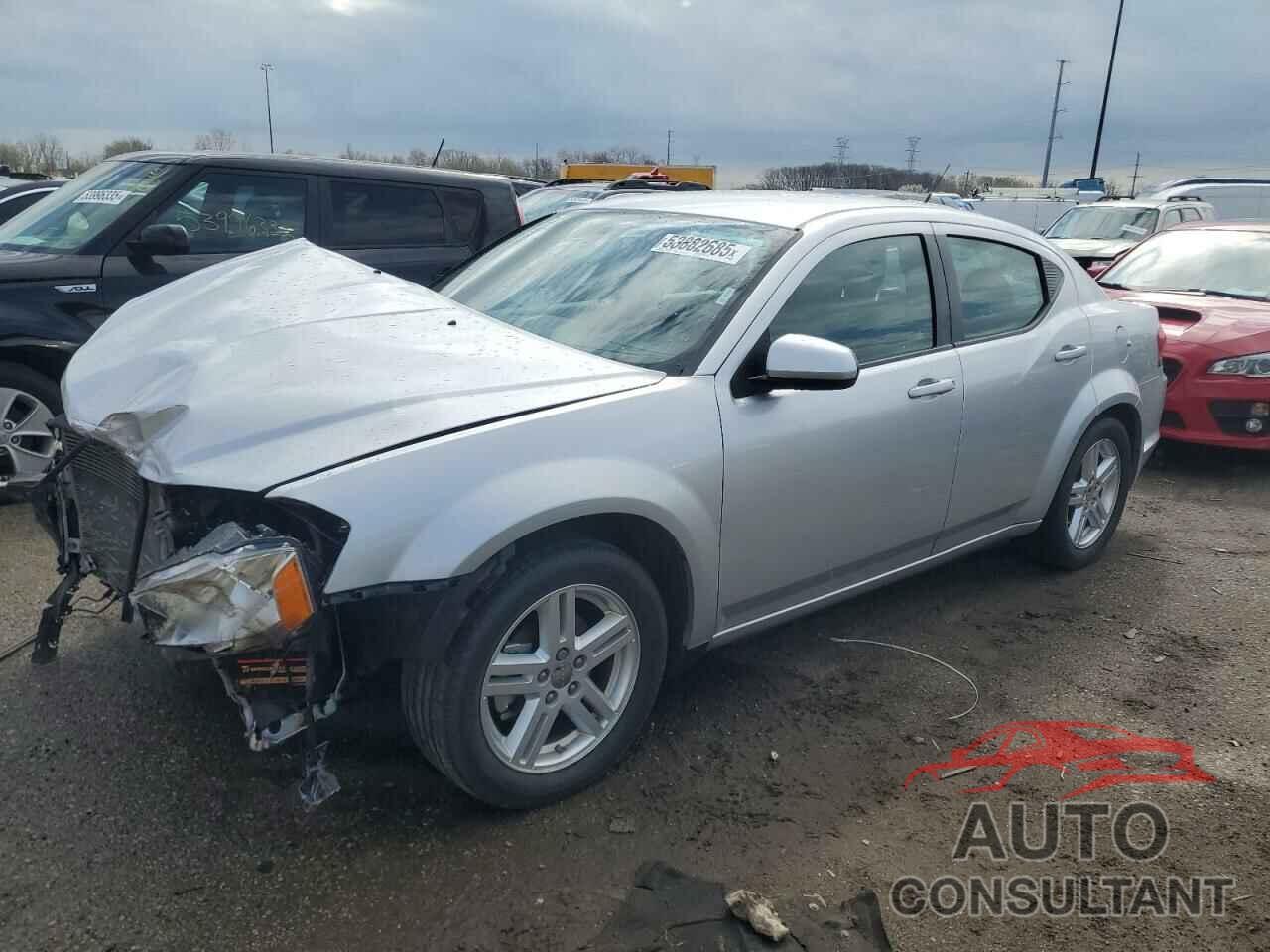 DODGE AVENGER 2011 - 1B3BD1FB4BN536713
