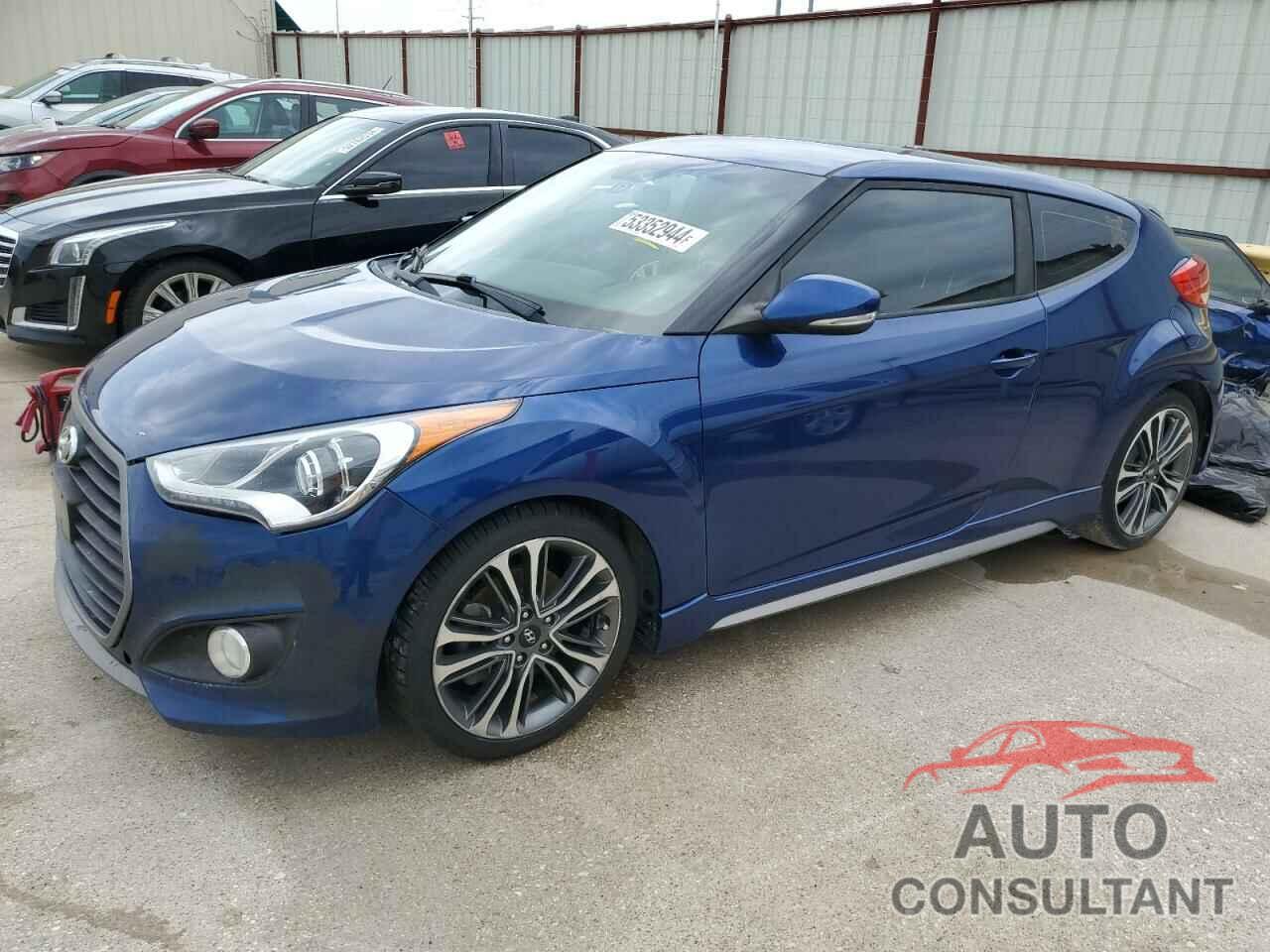 HYUNDAI VELOSTER 2017 - KMHTC6AEXHU309962