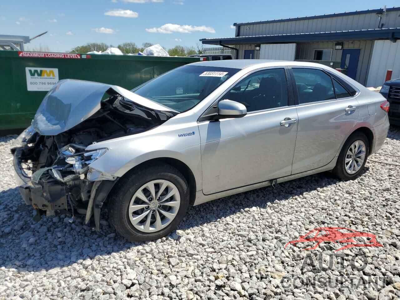 TOYOTA CAMRY 2016 - 4T1BD1FK5GU198617