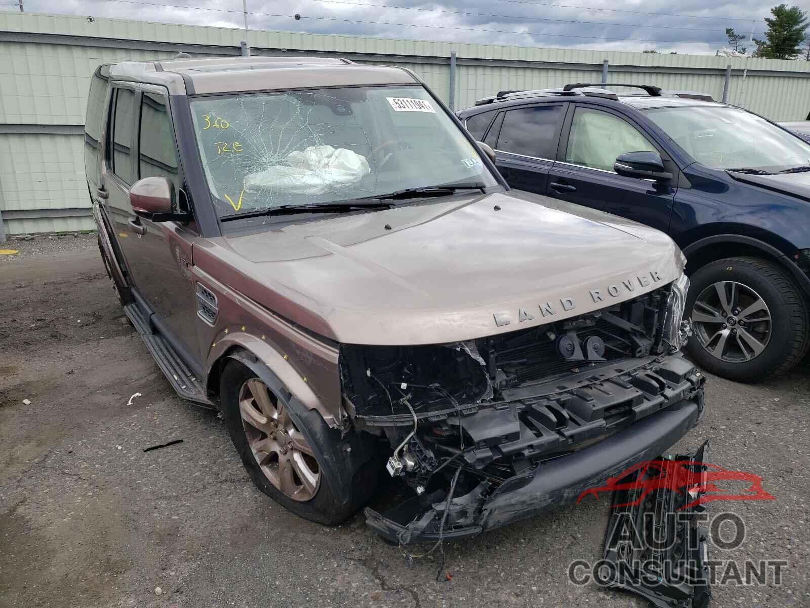 LAND ROVER LR4 2016 - SALAG2V69GA806800