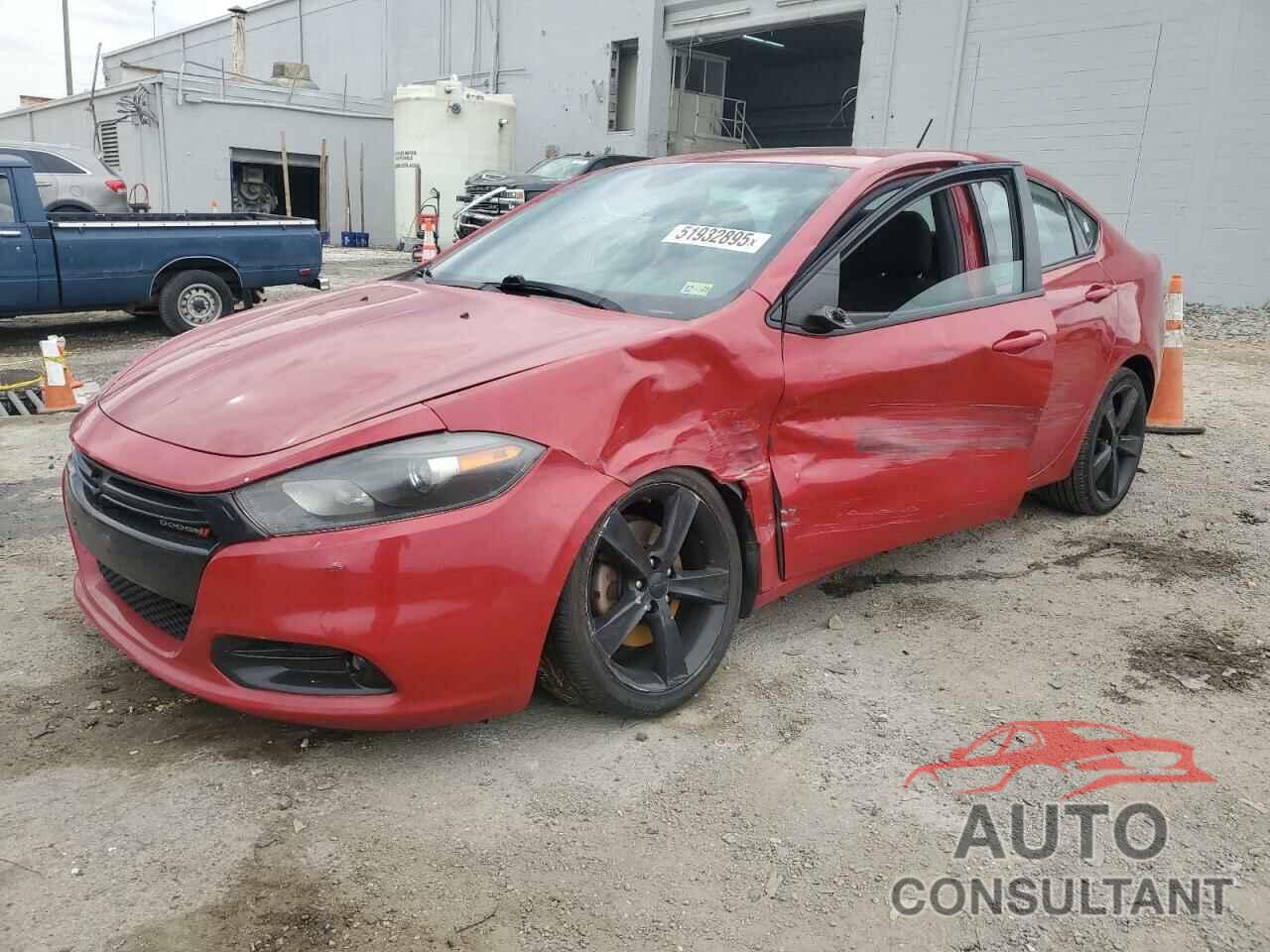 DODGE DART 2015 - 1C3CDFBB2FD410906
