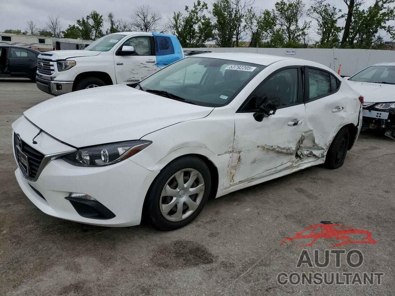 MAZDA 3 2016 - 3MZBM1T79GM311085