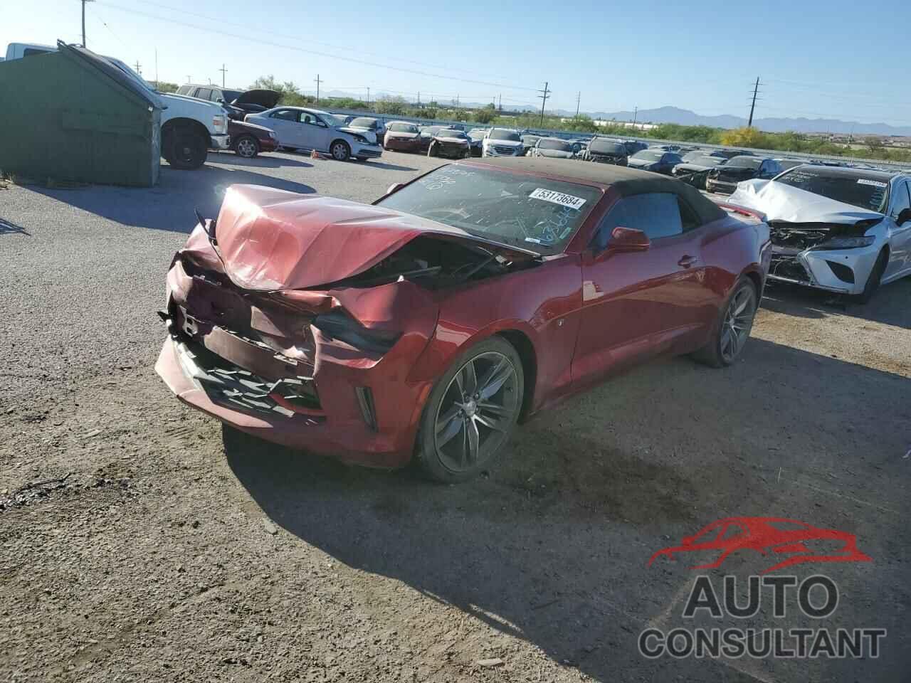 CHEVROLET CAMARO 2016 - 1G1FB3DX0G0163649