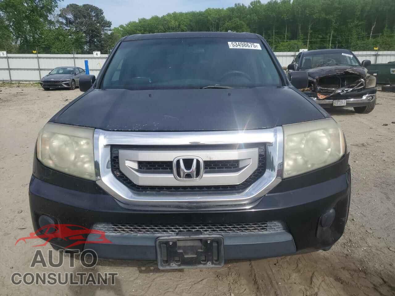 HONDA PILOT 2011 - 5FNYF3H24BB045312