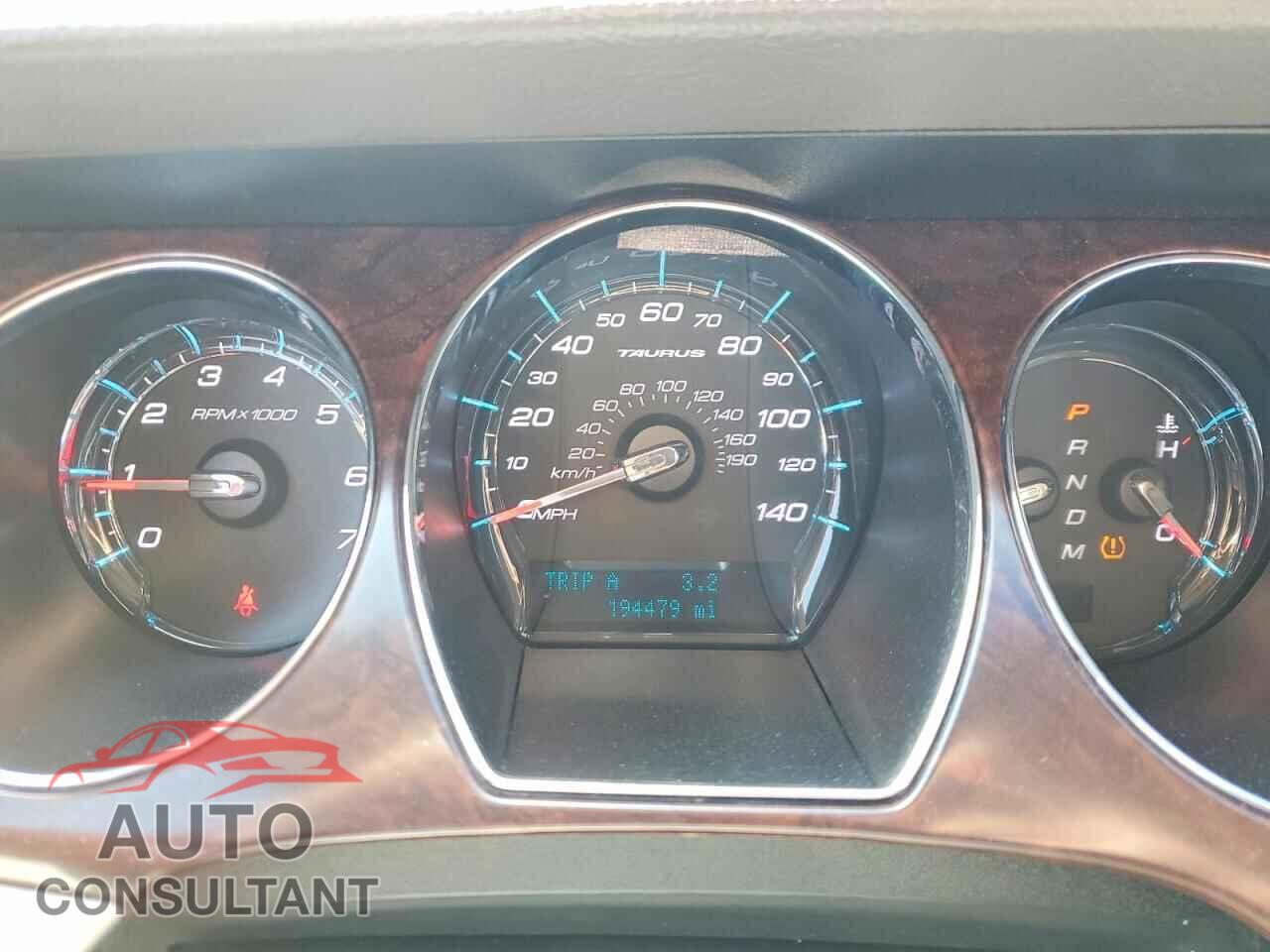 FORD TAURUS 2012 - 1FAHP2FW7CG129974