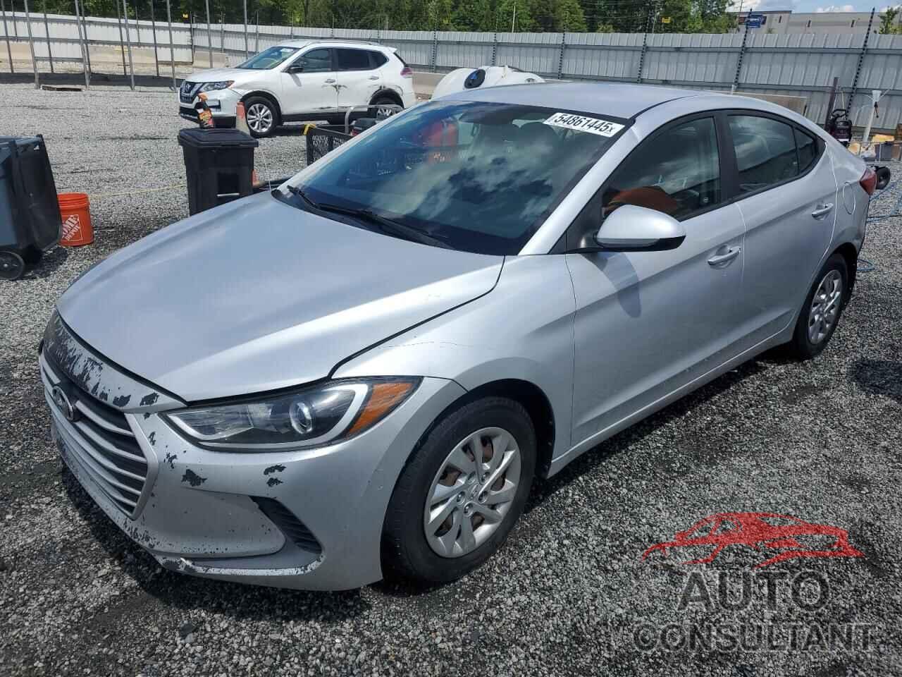 HYUNDAI ELANTRA 2017 - KMHD74LF8HU115868