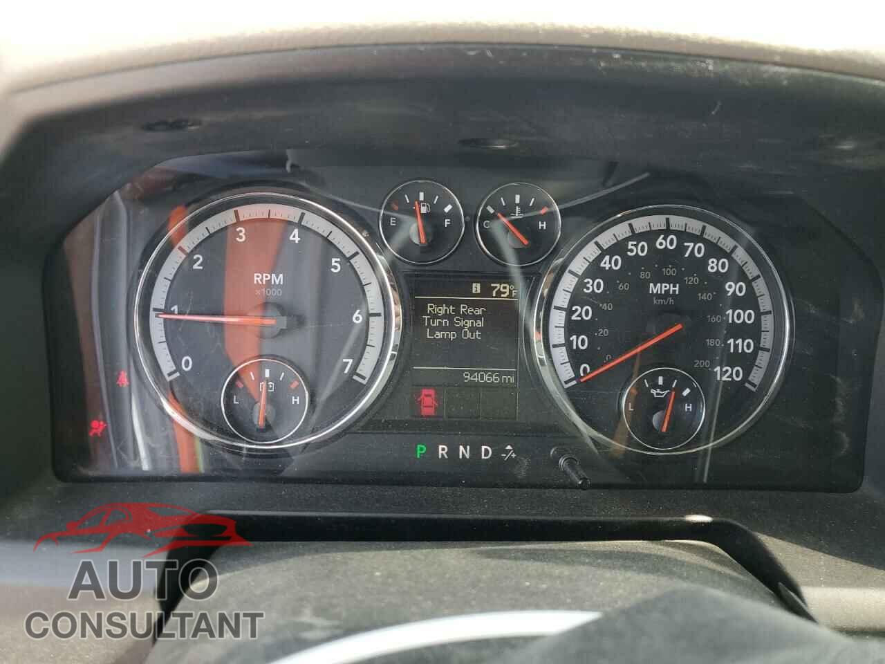 DODGE RAM 1500 2012 - 1C6RD6FT9CS236971