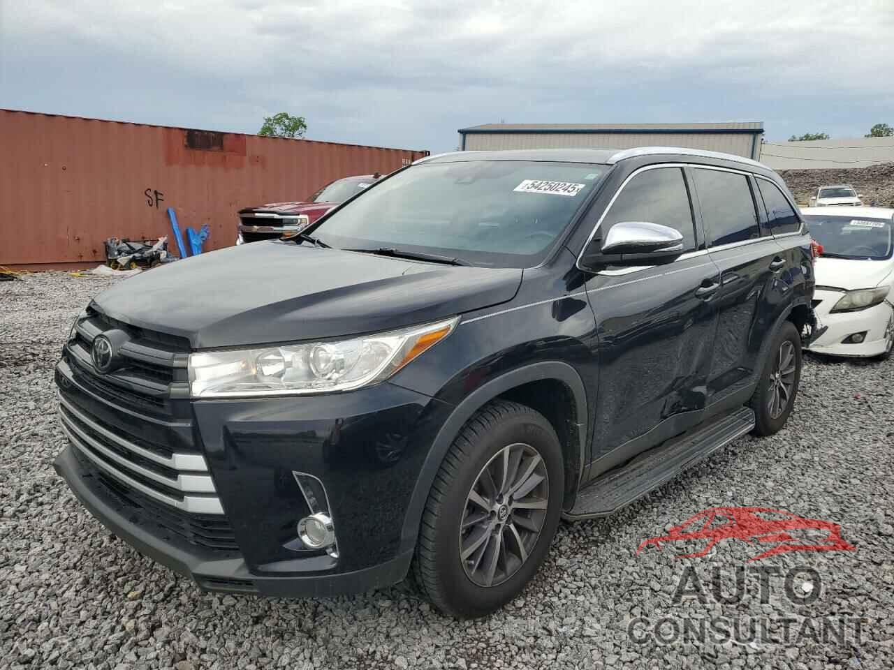 TOYOTA HIGHLANDER 2019 - 5TDJZRFH0KS600268
