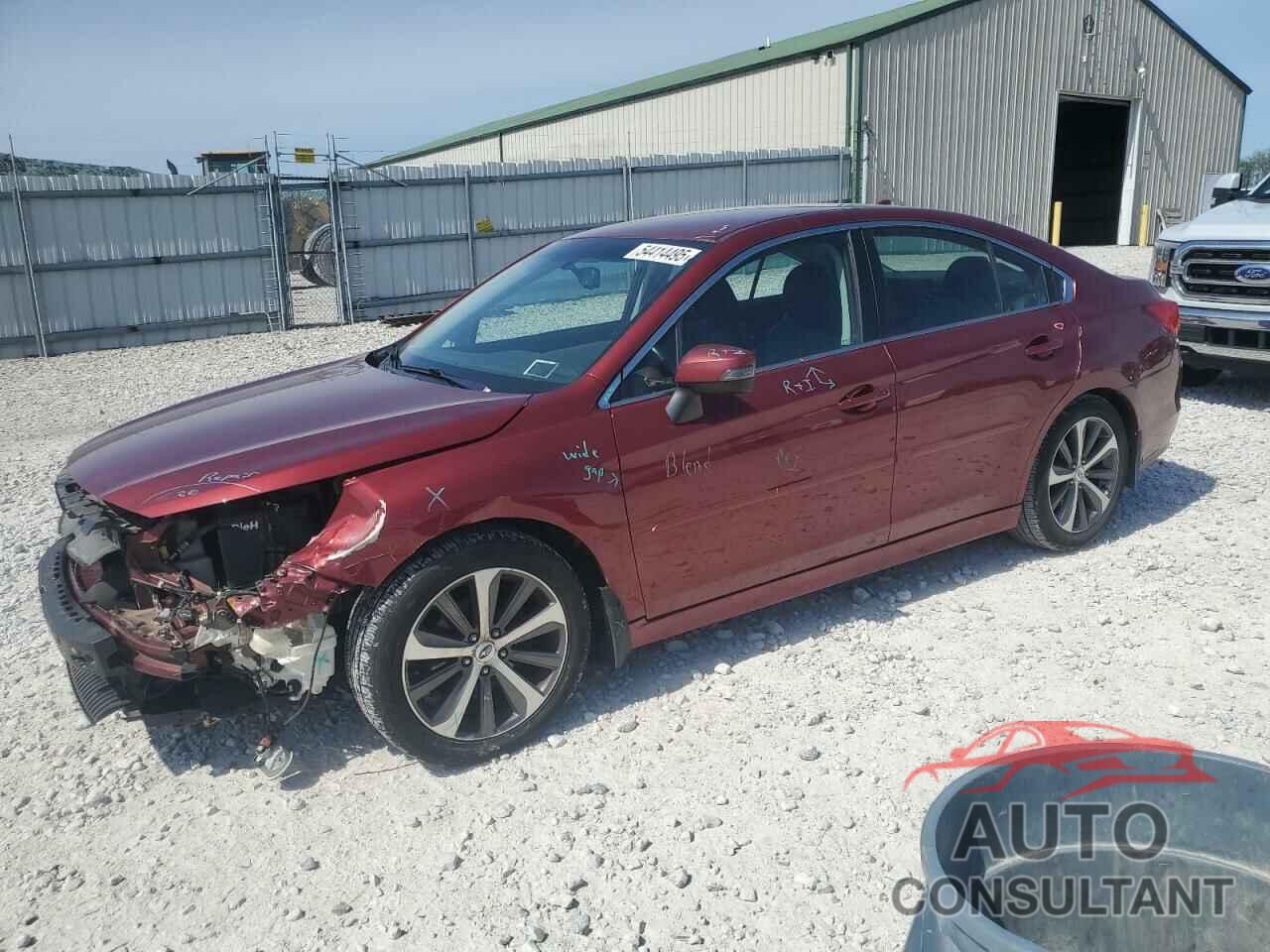 SUBARU LEGACY 2016 - 4S3BNAJ60G3035844