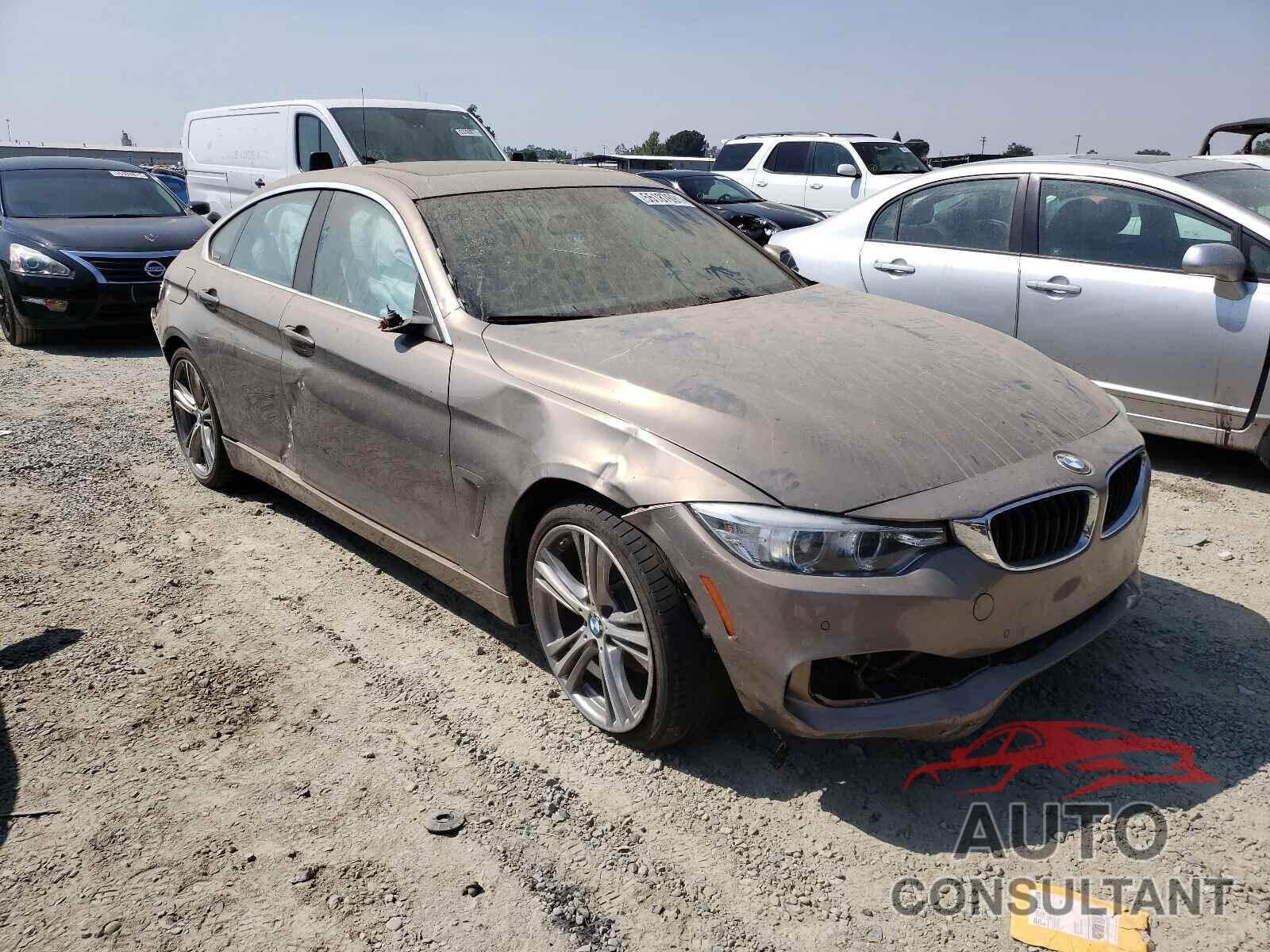 BMW 4 SERIES 2017 - WBA4F7C55HG786281