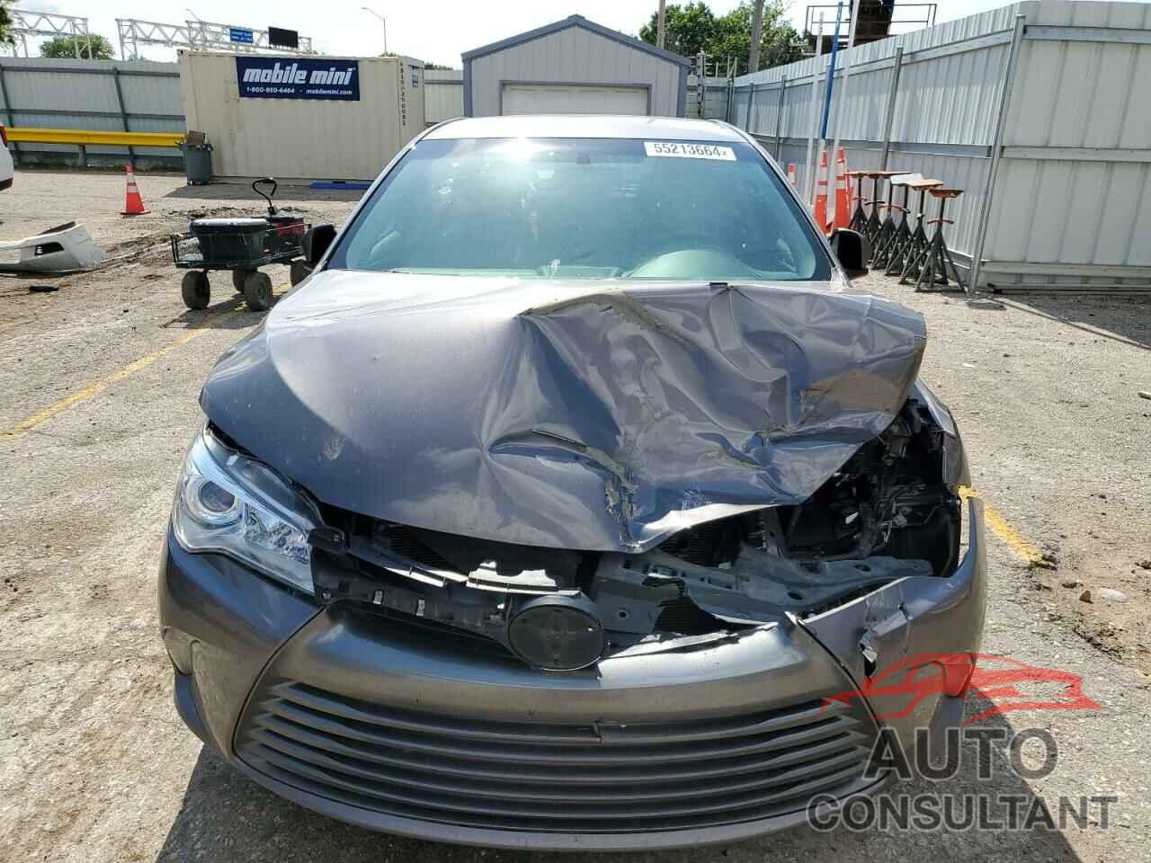 TOYOTA CAMRY 2016 - 4T4BF1FK3GR554417