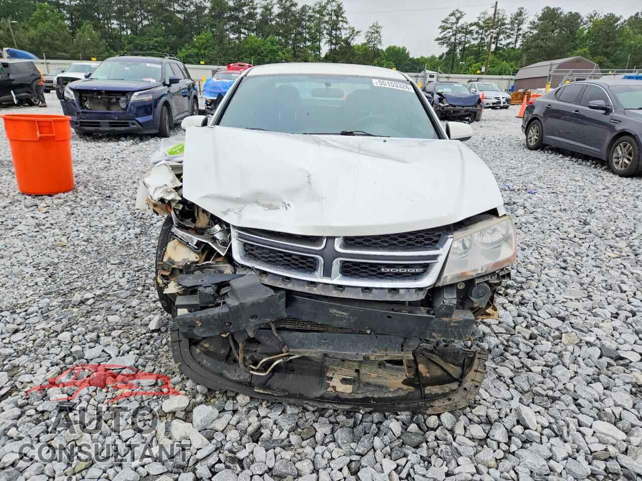 DODGE AVENGER 2012 - 1C3CDZCB0CN147773