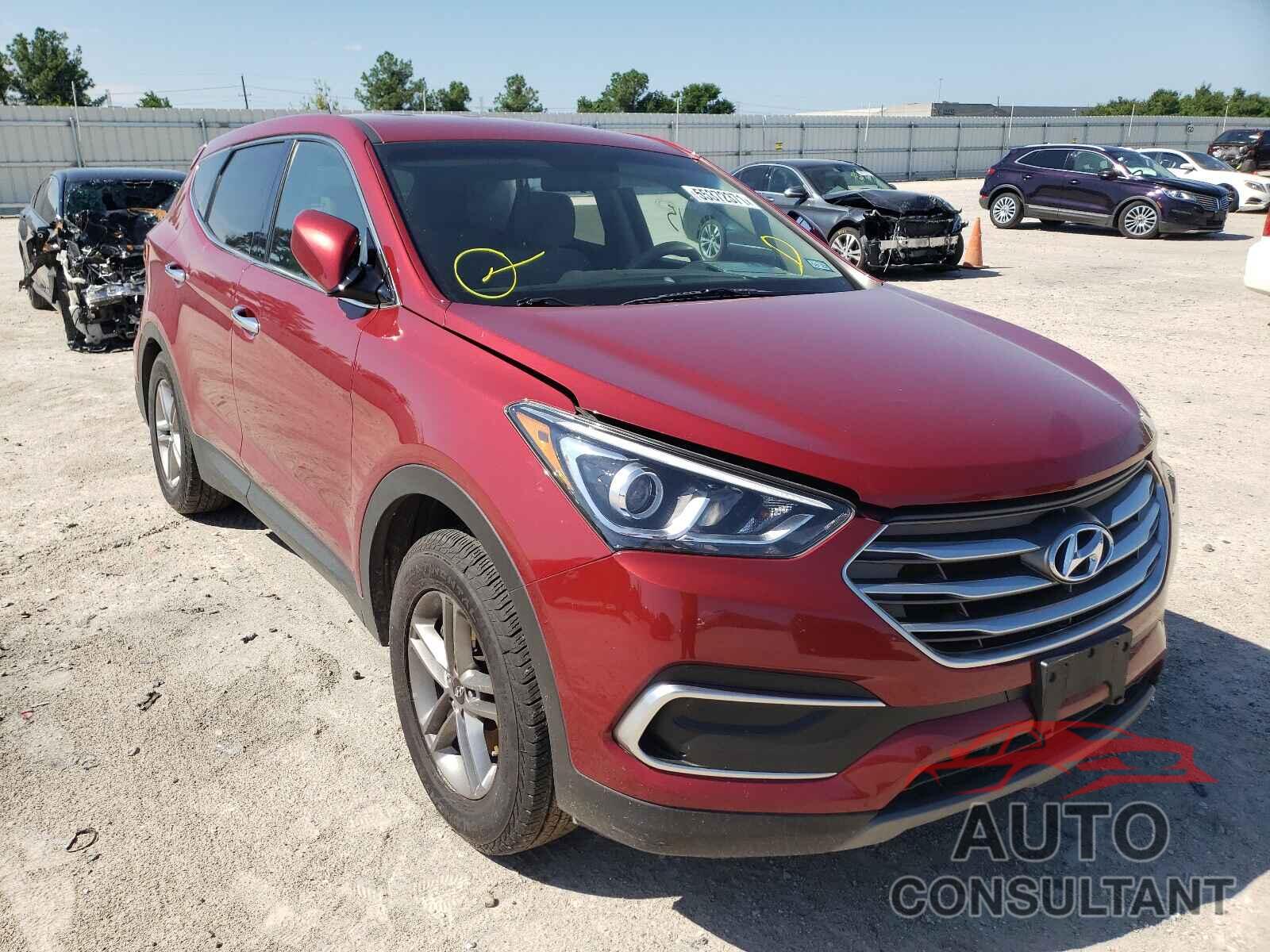 HYUNDAI SANTA FE 2018 - 5XYZTDLB7JG556210
