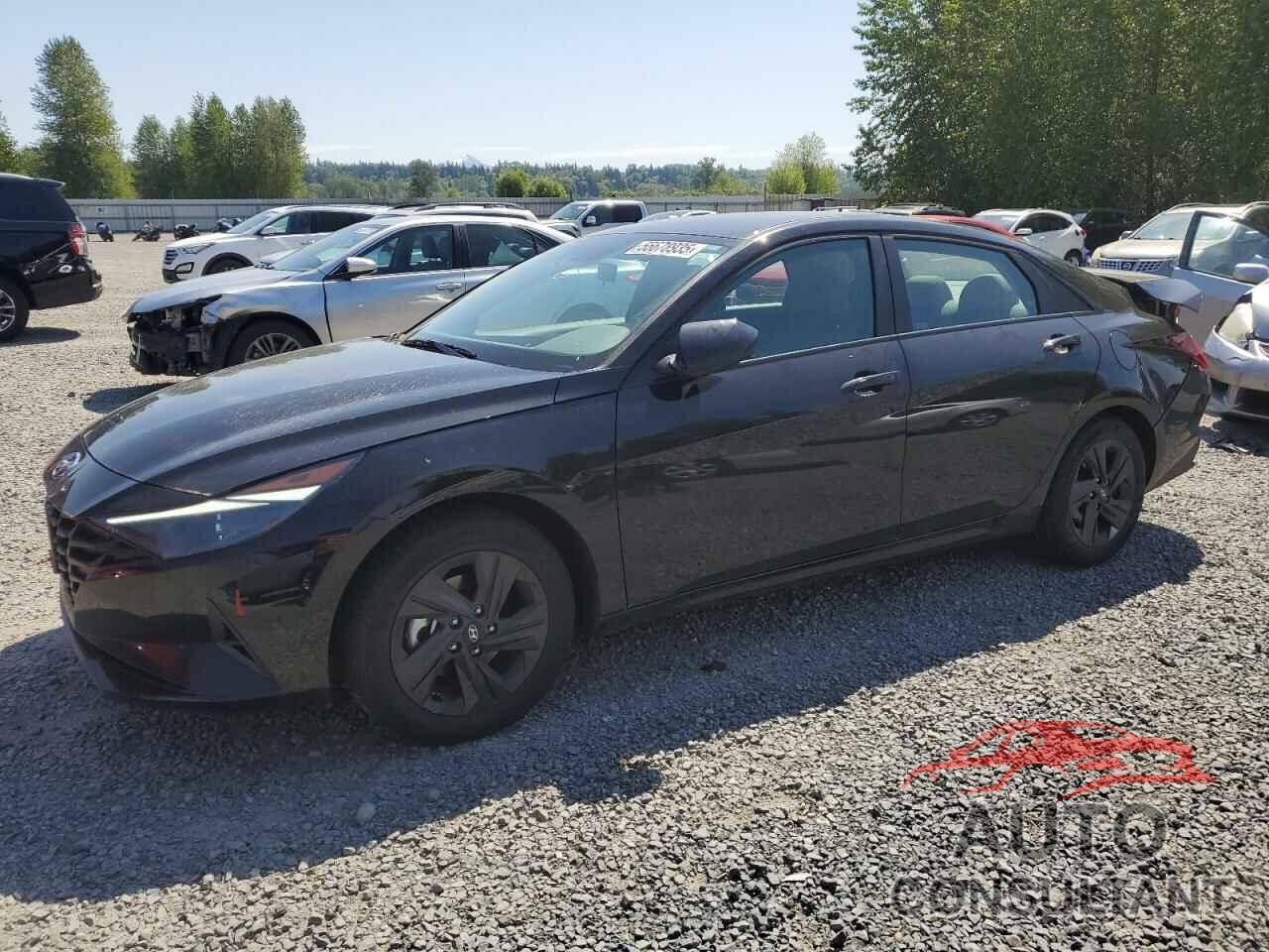HYUNDAI ELANTRA 2022 - KMHLM4AG7NU243840