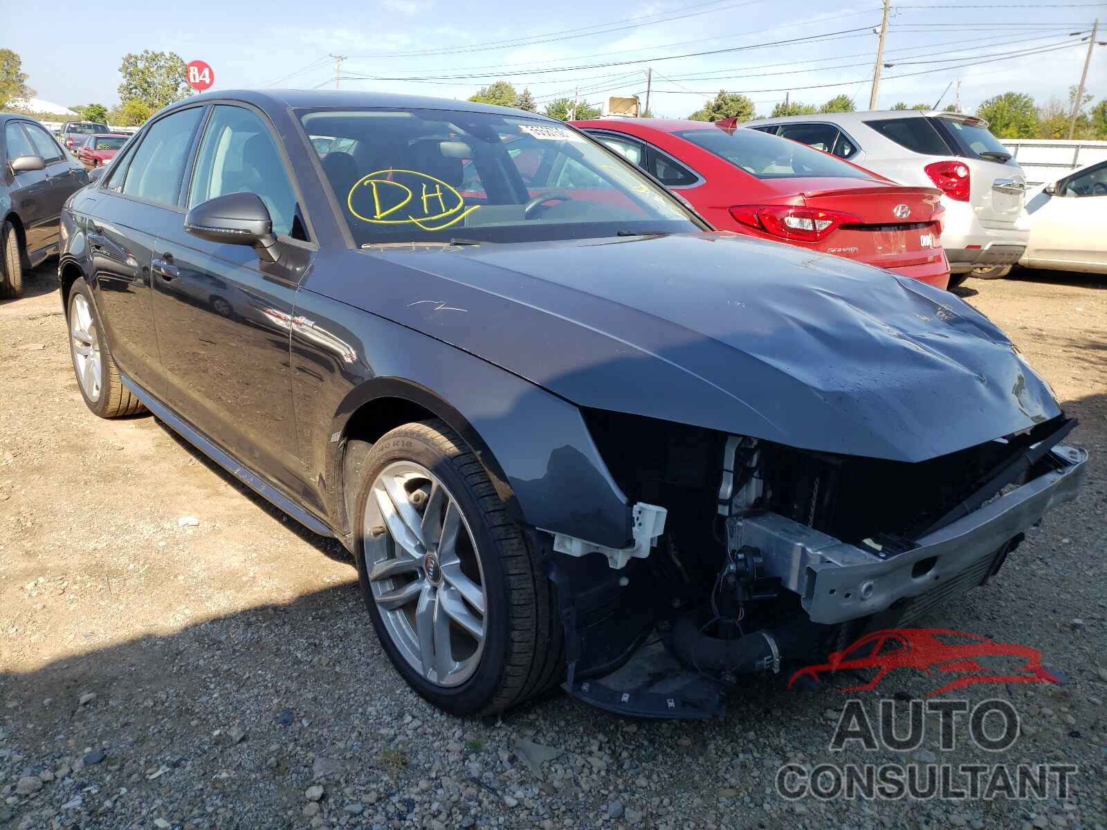 AUDI A4 2017 - WAUDNAF44HN053038