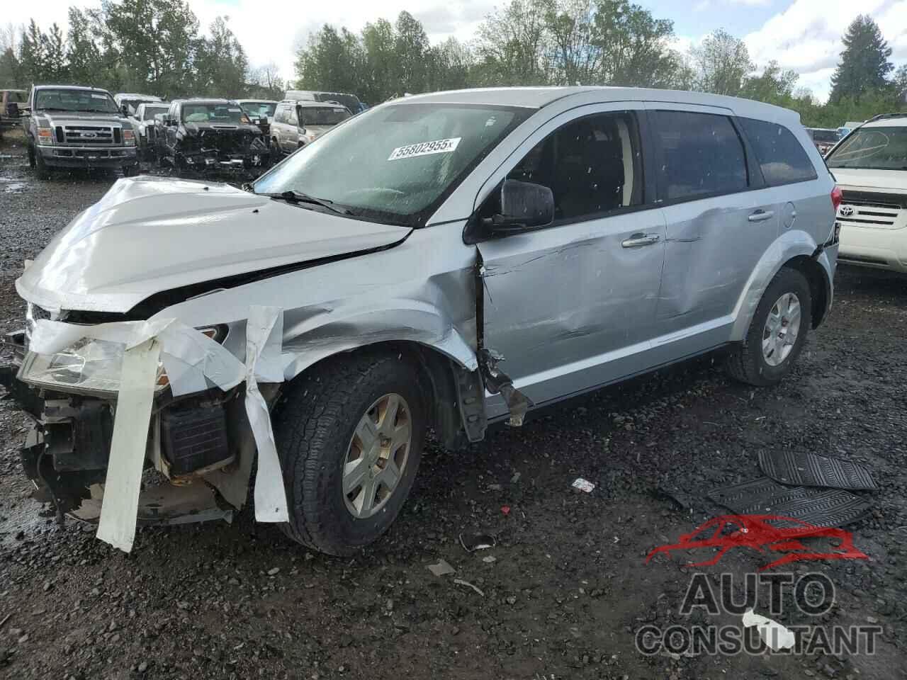 DODGE JOURNEY 2012 - 3C4PDCAB9CT142763