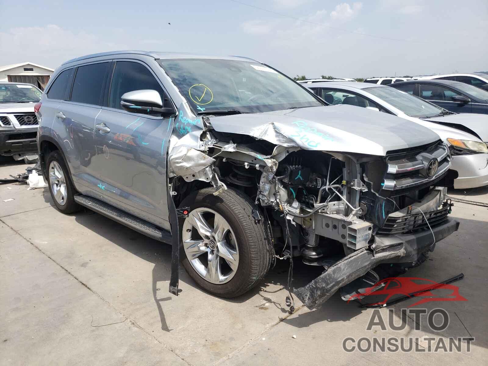 TOYOTA HIGHLANDER 2019 - 5TDYZRFH5KS307691