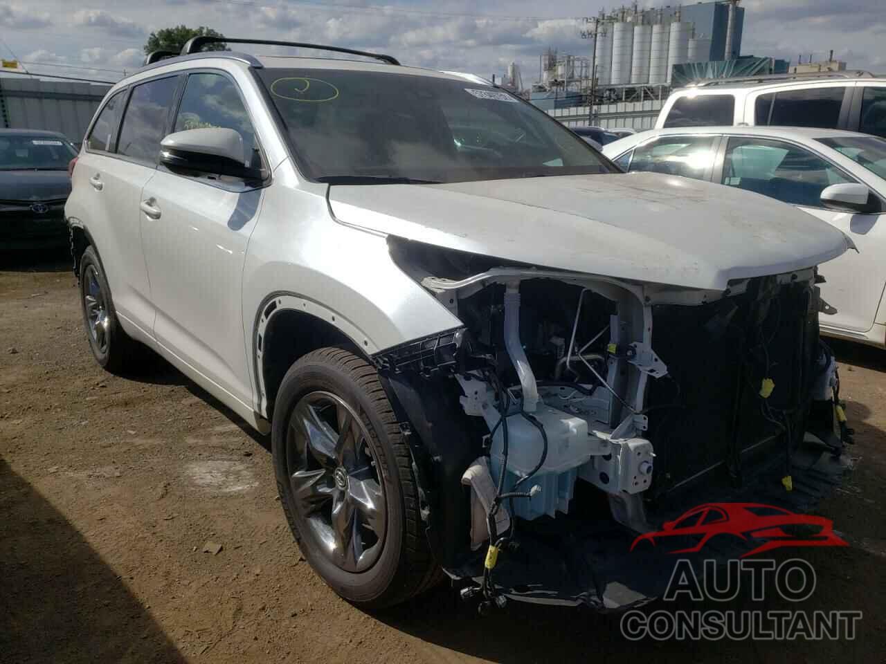 TOYOTA HIGHLANDER 2017 - 5TDDZRFH4HS444564