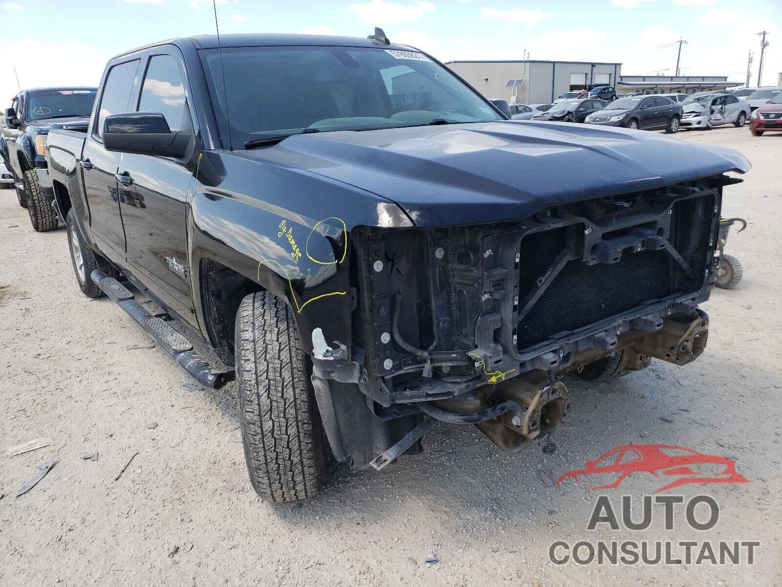 CHEVROLET SILVERADO 2018 - 3GCUCRER0JG412226