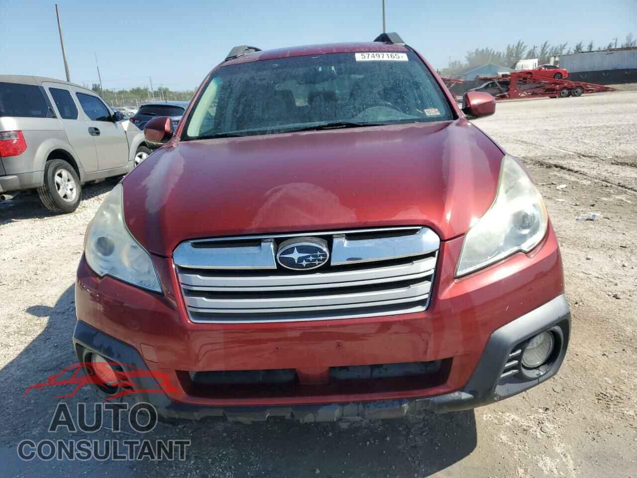 SUBARU OUTBACK 2013 - 4S4BRBCC6D3324991