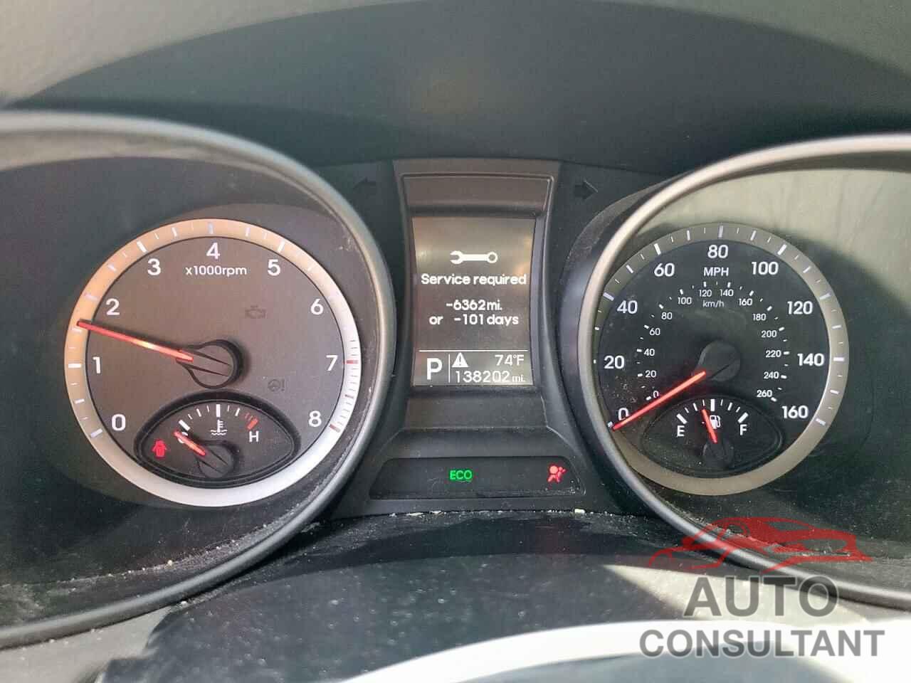 HYUNDAI SANTA FE 2016 - 5XYZU3LB9GG341587