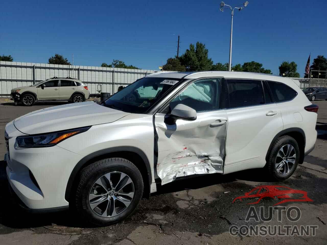 TOYOTA HIGHLANDER 2020 - 5TDHZRBH9LS047464