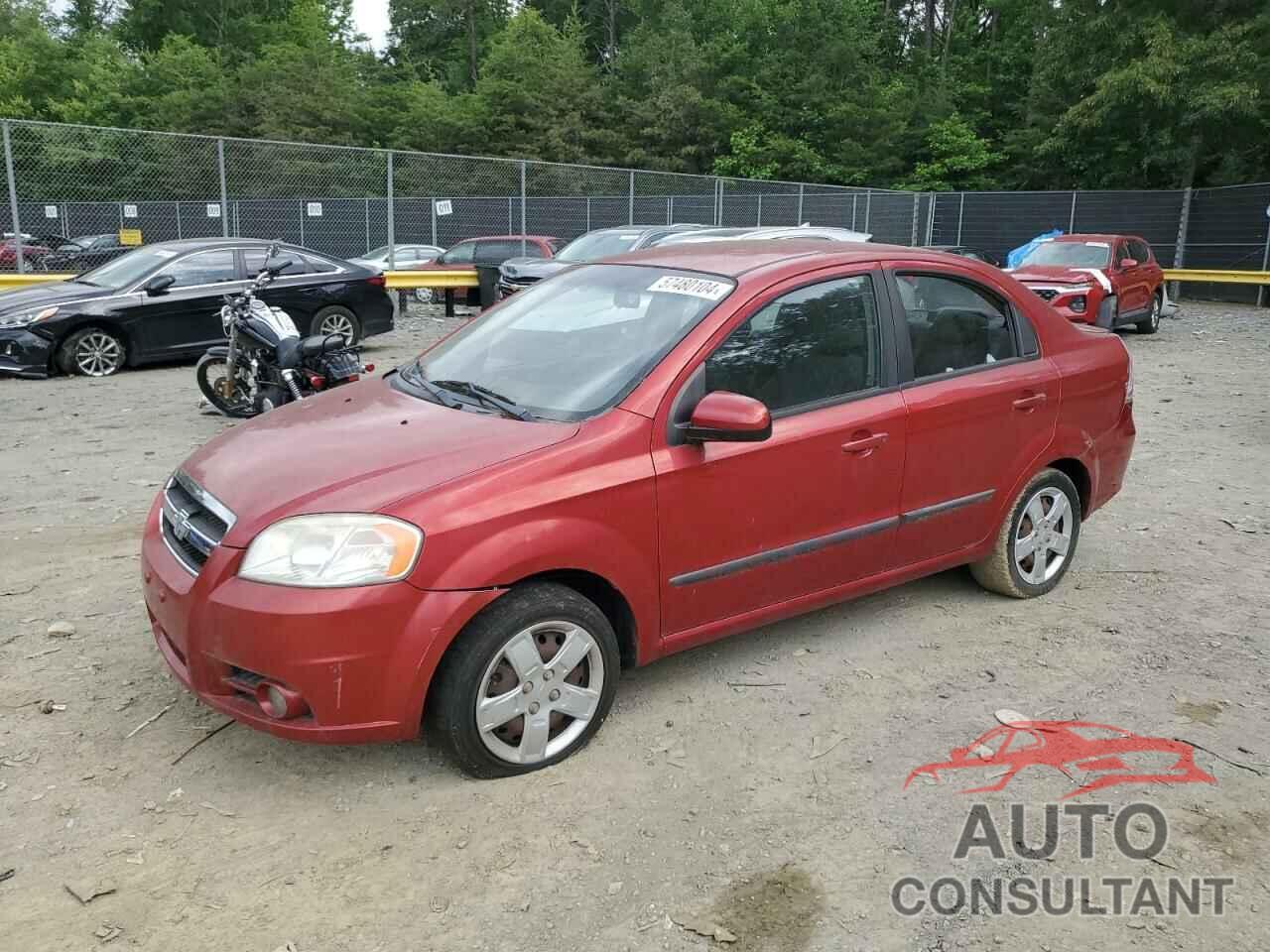 CHEVROLET AVEO 2010 - KL1TG5DE6AB115999