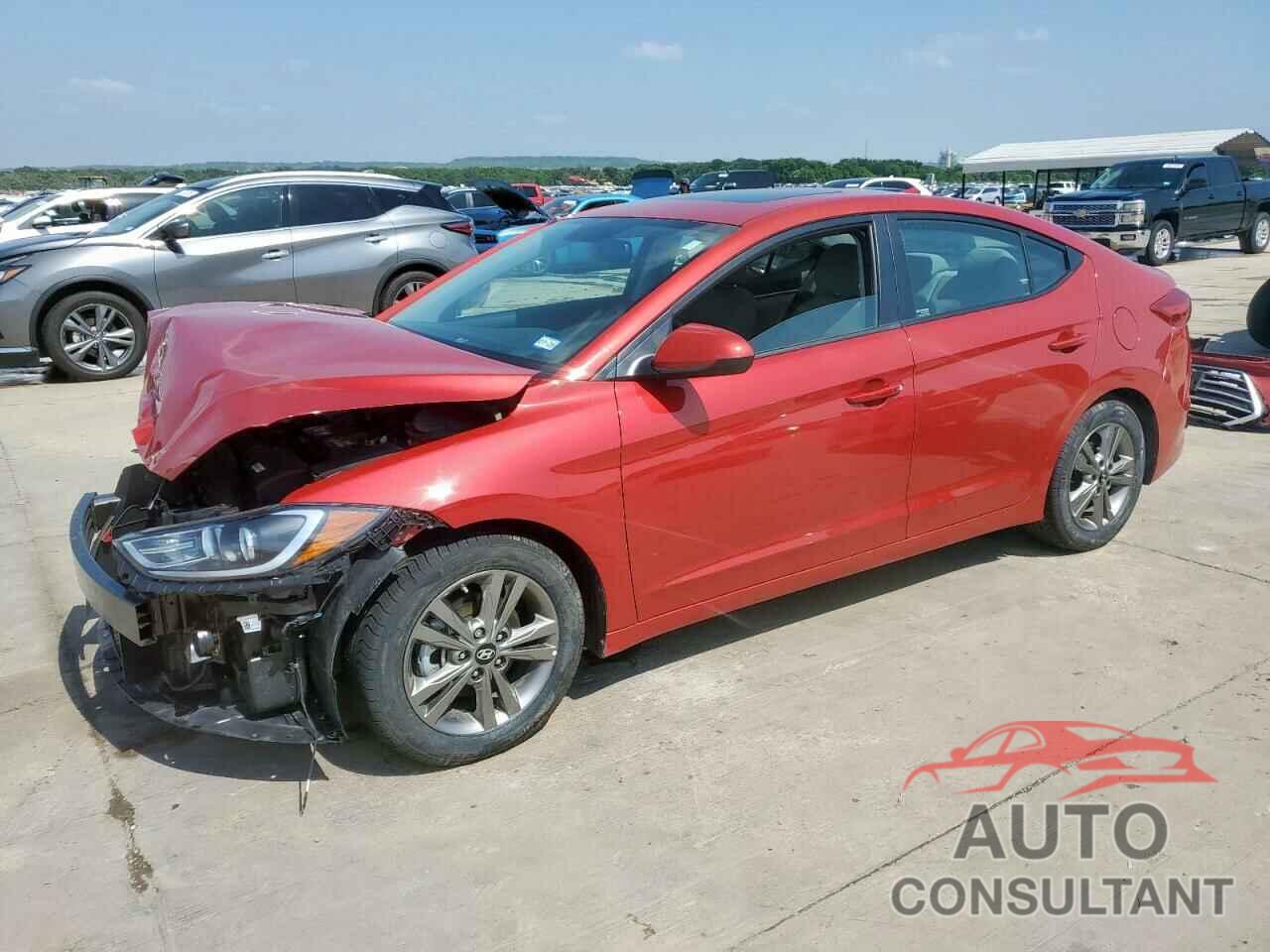 HYUNDAI ELANTRA 2018 - 5NPD84LF2JH395515