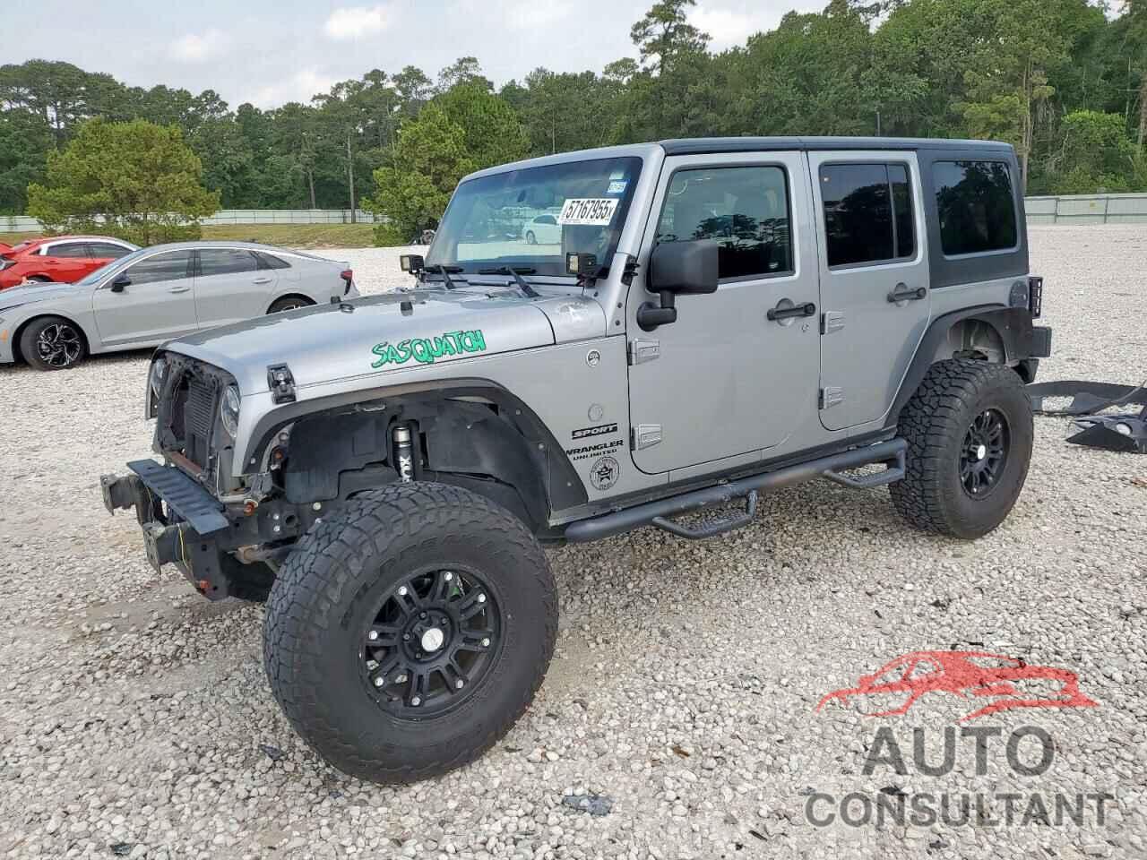 JEEP WRANGLER 2014 - 1C4HJWDG1EL146570