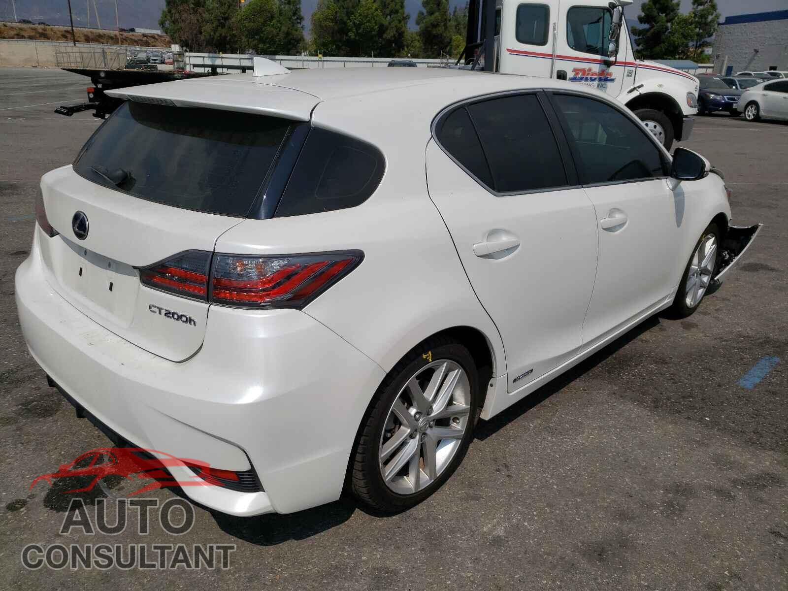 LEXUS CT 200 2017 - JTHKD5BH9H2281663
