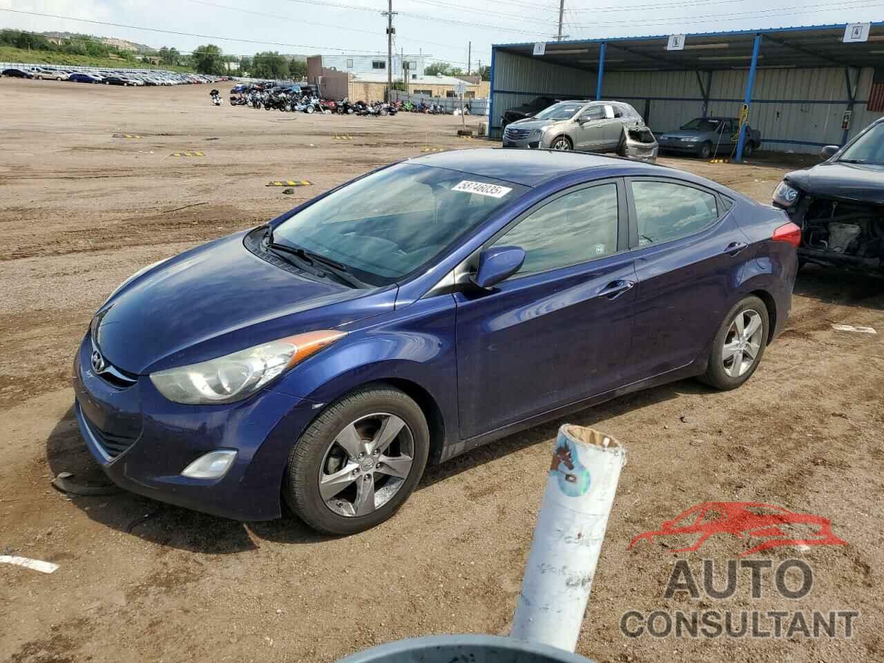 HYUNDAI ELANTRA 2013 - 5NPDH4AE6DH164549