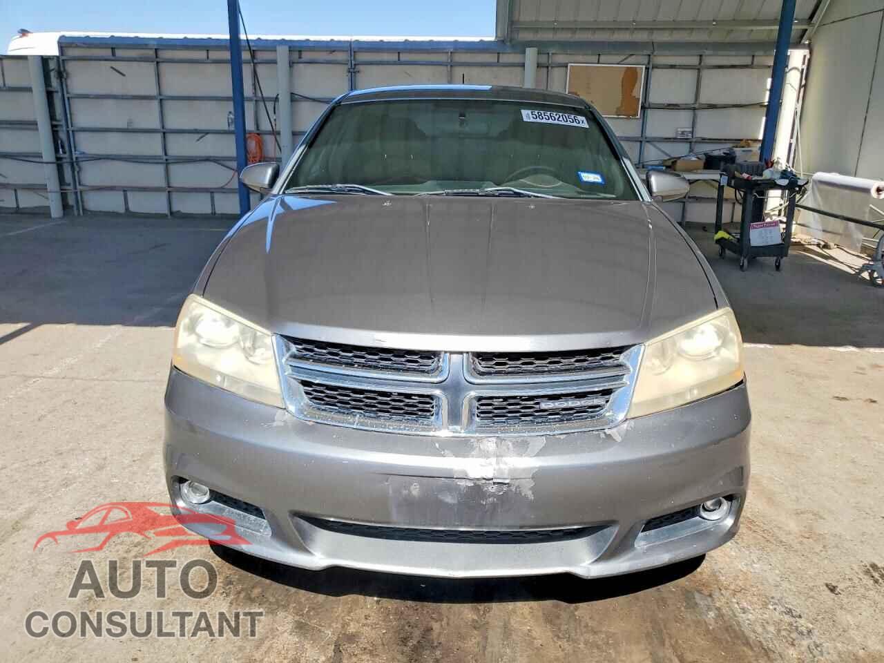 DODGE AVENGER 2012 - 1C3CDZEG2CN121202