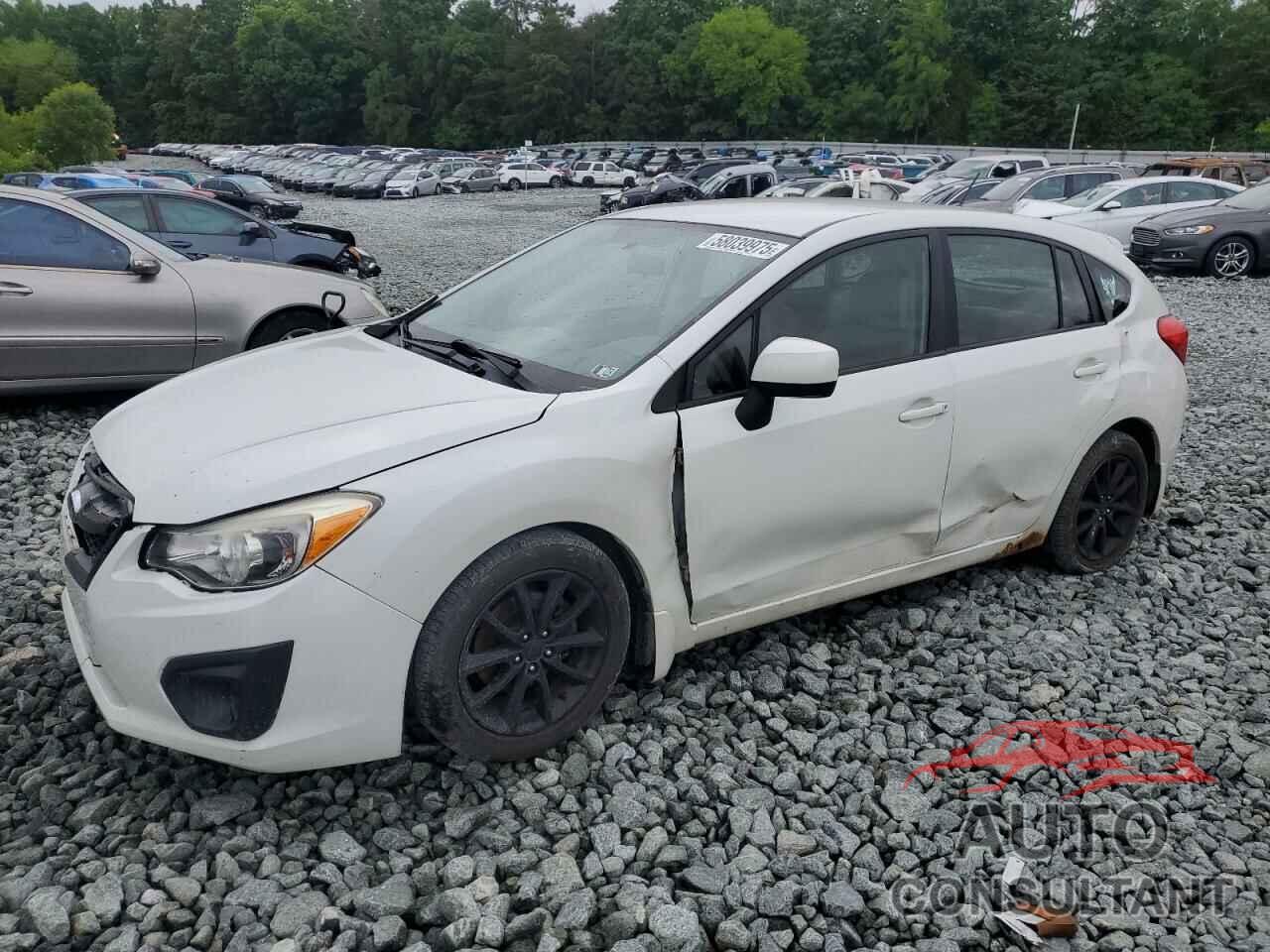 SUBARU IMPREZA 2012 - JF1GPAC61CH225006