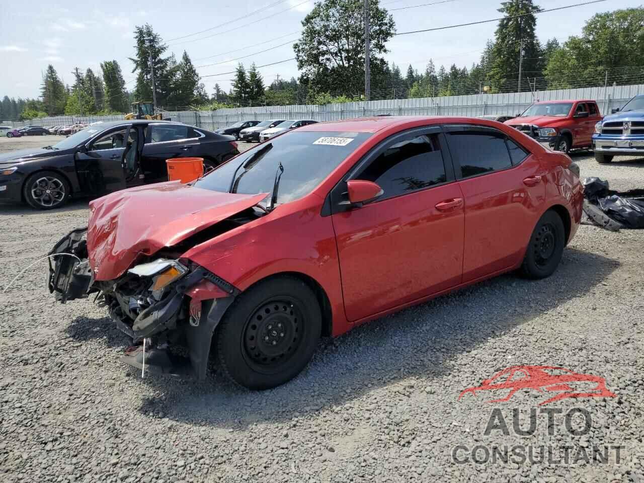 TOYOTA COROLLA 2016 - 2T1BURHE5GC560176
